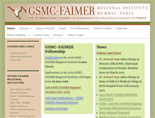 Tablet Screenshot of gsmc.faimerfri.org